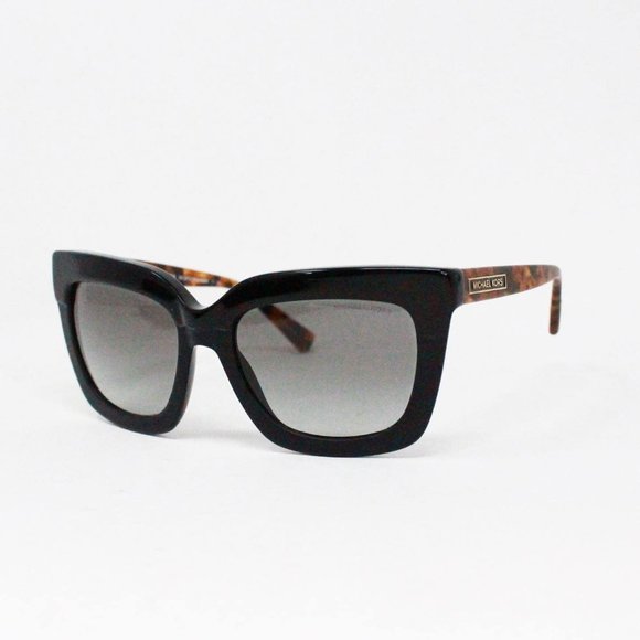 MICHAEL KORS #MCA228 Black and Brown Tortoise Frame Sunglasses - Picture 1 of 10